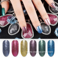 Wholesale Bling Bling Color glitter Gel Polish For Nails Supplies Salon